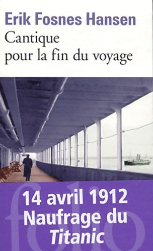 Livrenpoche : Cantique pour la fin du voyage - Erik Fosnes Hansen - Livre
