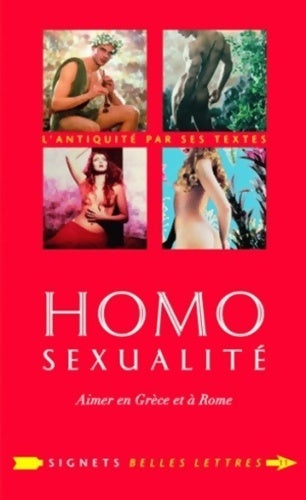 Livrenpoche : Homosexualité : Aimer en Grèce et à Rome - Sandra Boehringer - Livre
