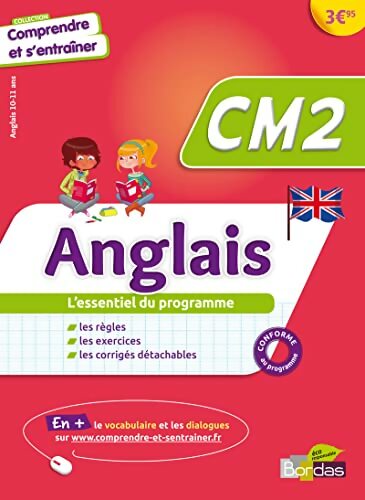 Comprendre et s'entraîner : Anglais CM2 - Claire Cyprien -  Bordas - Livre