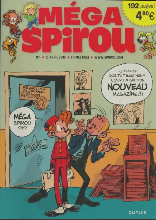 Livrenpoche : Méga spirou n°1 - Collectif - Livre