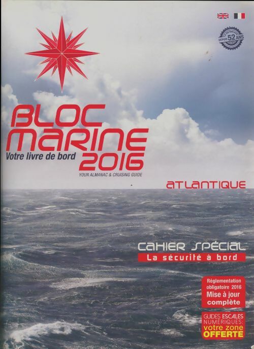 Bloc marine Atlantique 2016 - Collectif -  Bloc marine - Livre
