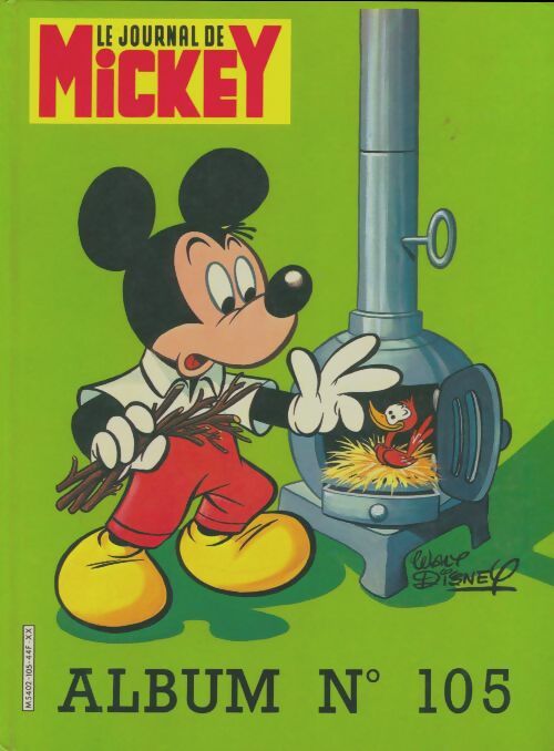 Livrenpoche : Album du journal de Mickey n°105 - Collectif - Livre