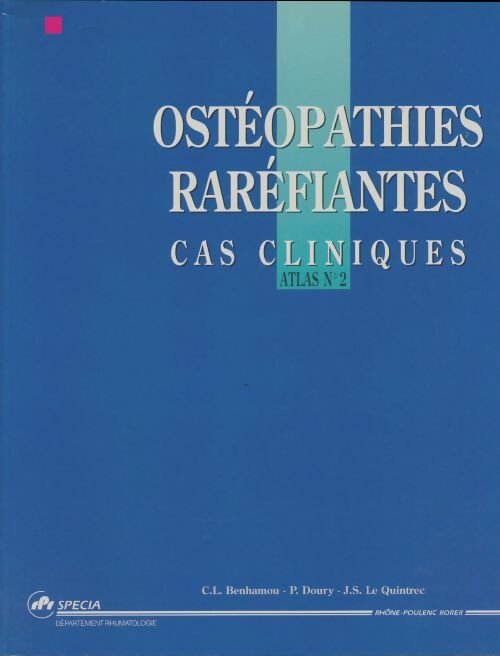 Livrenpoche : Ostéopathies raréfiantes atlas n°2 - Collectif - Livre