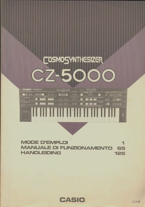 Livrenpoche : Cosmosynthesizer CZ-5000 mode d'emploi - Collectif - Livre