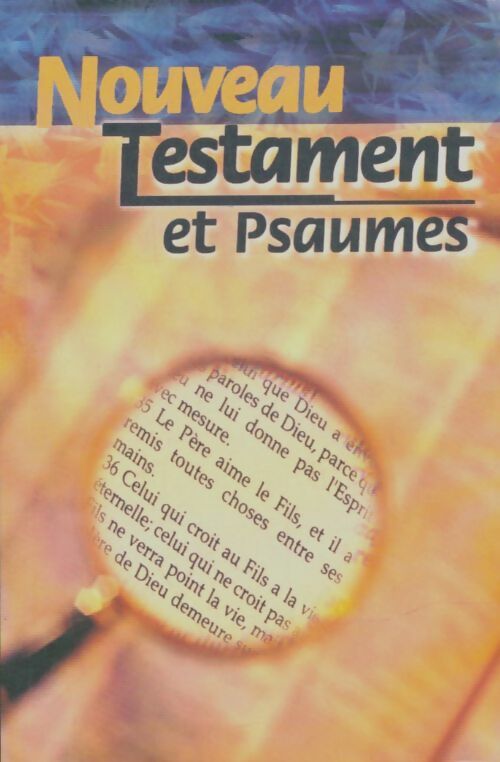 Livrenpoche : Nouveau testament et psaumes - Collectif - Livre