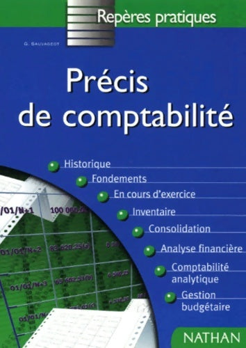 Livrenpoche : Précis de comptabilité - Georges Sauvageot - Livre
