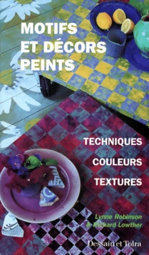 Livrenpoche : Motifs et décors peints - Lynne Robinson - Livre
