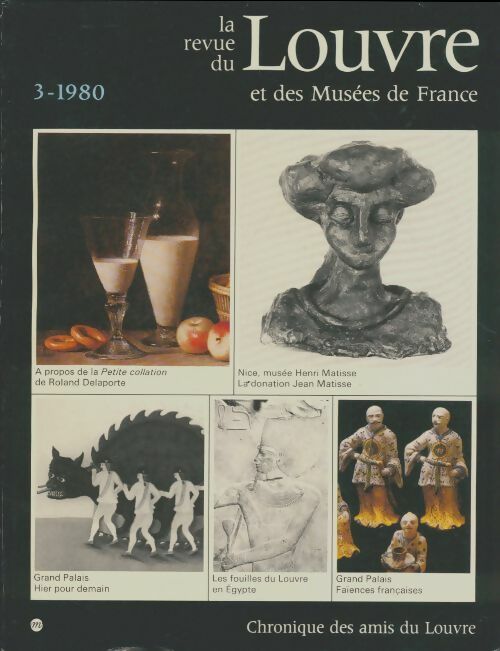 Livrenpoche : La revue du Louvre 1980 n°3 - Collectif - Livre