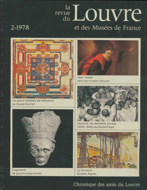 Livrenpoche : La revue du Louvre 1978 n°2 - Collectif - Livre