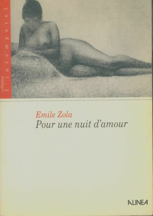 Livrenpoche : Pour une nuit d'amour - Emile Zola - Livre