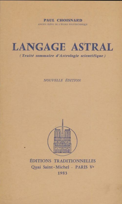Livrenpoche : Langage astral - Paul Choisnard - Livre