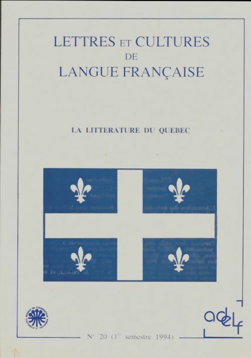 Livrenpoche : Lettres et culture de langue française n°20 - Collectif - Livre