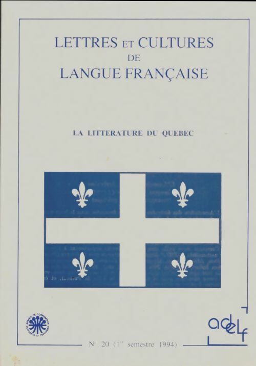 Lettres et culture de langue française n°20 - Collectif -  Lettres et culture de langue française  - Livre