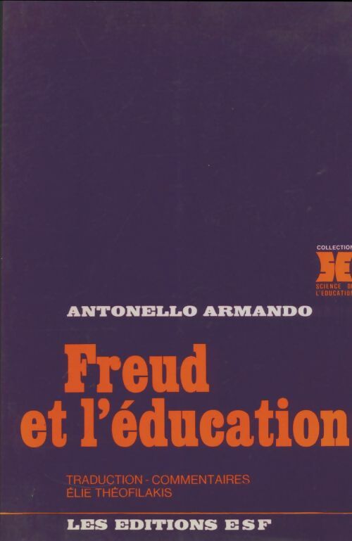 Livrenpoche : Freud et l'éducation - Antonello Armando - Livre