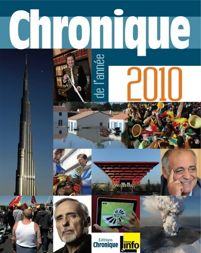 Livrenpoche : CHRONIQUE DE L'année 2010 - Michel Marmin - Livre