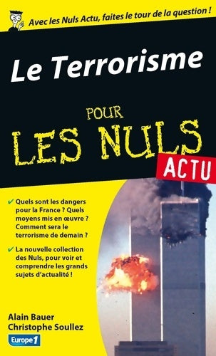 Livrenpoche : Terrorisme pour les Nuls actu - Alain Bauer - Livre