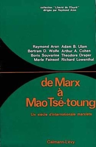 Livrenpoche : De marx à Mao Tsé-Toung - Raymond Aron - Livre