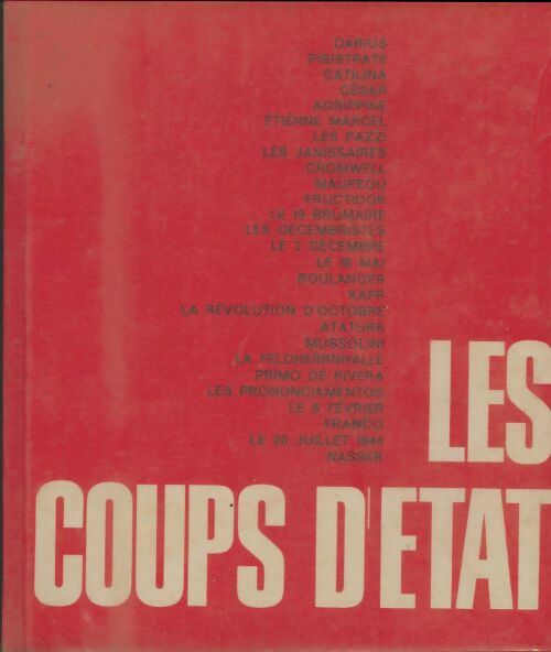 Livrenpoche : Les coups d'état - Jean Dumont - Livre