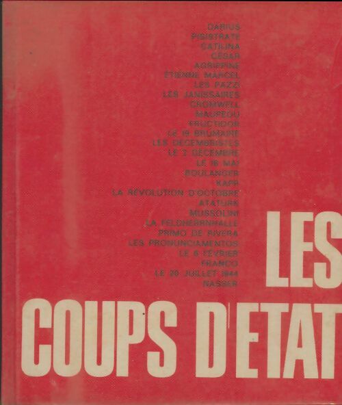 Les coups d'état - Jean Dumont -  L'encyclopédie contemporaine - Livre