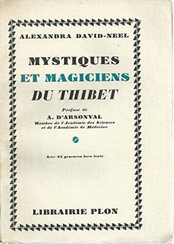Livrenpoche : Mystiques et magiciens du Tibet - Alexandra David-Néel - Livre