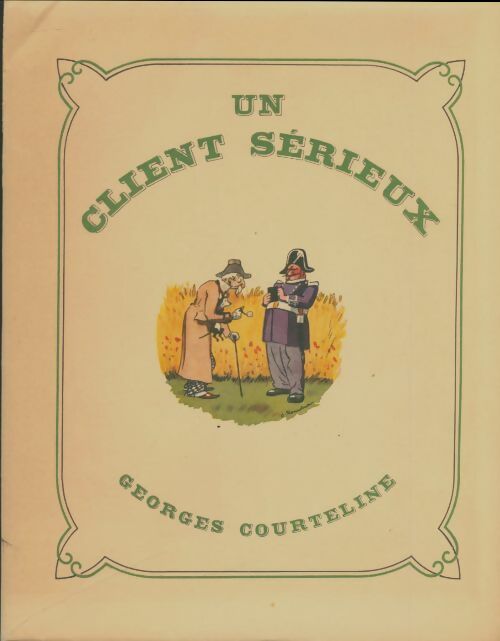 Livrenpoche : Un client sérieux - Georges Courteline - Livre