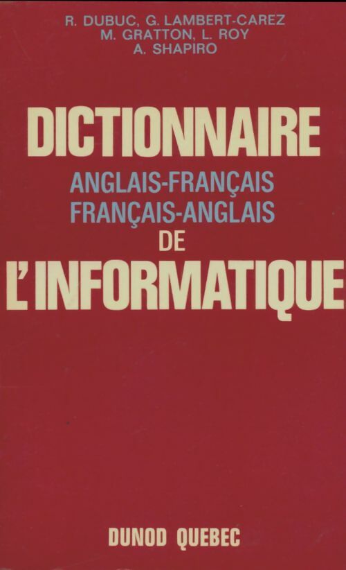 Livrenpoche : Dictionnaire de l'informatique - Collectif - Livre