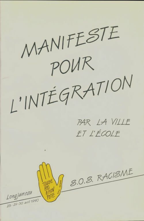 Livrenpoche : Manifeste pour l'intégration par la ville et l'école - Collectif - Livre