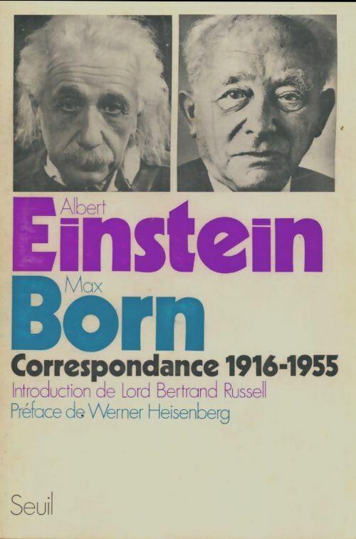 Livrenpoche : Correspondance - Max Born - Livre