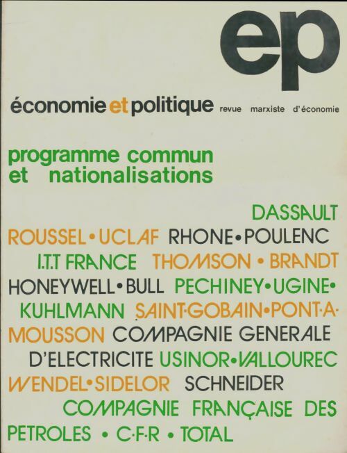 Livrenpoche : Economie et politique n°216-217 - Collectif - Livre