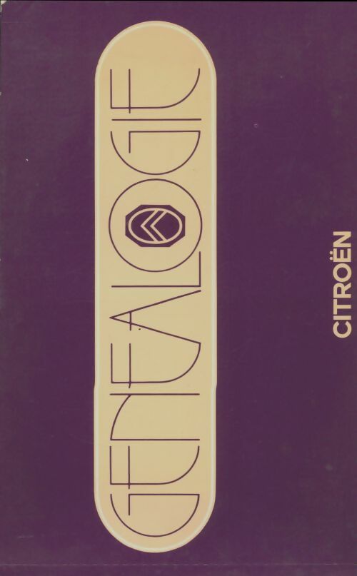 Livrenpoche : Généalogie Citroën - Collectif - Livre