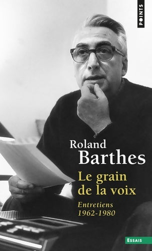 Livrenpoche : Le grain de la voix - Roland Barthes - Livre