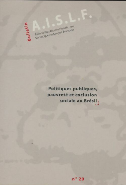 Livrenpoche : AISLF n°20 - Collectif - Livre
