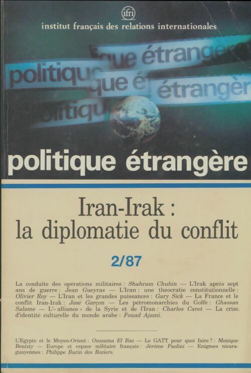 Livrenpoche : Politique étrangère n°2/87 - Collectif - Livre