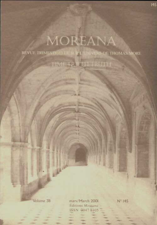 Livrenpoche : Moreana volume 38 n°145 - Collectif - Livre