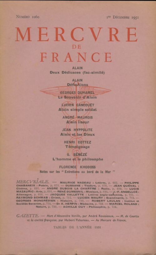 Livrenpoche : Mercure de france n°1060 - Collectif - Livre