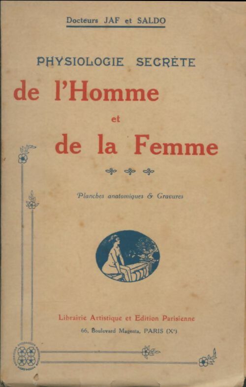 Livrenpoche : Physiologie secrète de l'homme et de la femme - Jaf; Saldo - Livre