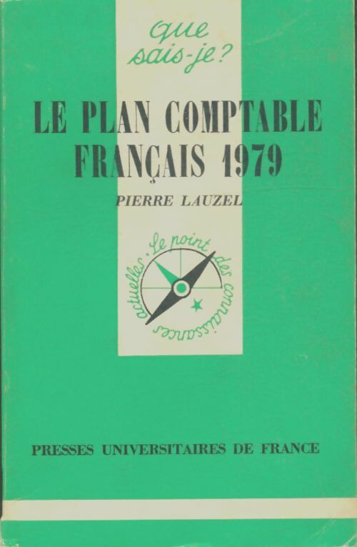 Livrenpoche : Le plan comptable français - Pierre Lauzel - Livre