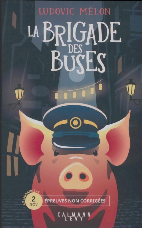 La brigade des buses - Ludovic Mélon -  Calmann-Lévy GF - Livre