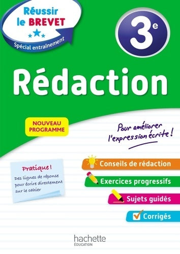 Livrenpoche : Réussir au collège - Rédaction 3e - Morgan Senan - Livre