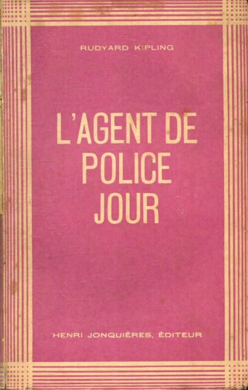 Livrenpoche : L'agent de police jour - Rudyard Kipling - Livre