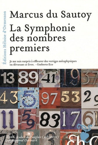 Livrenpoche : La symphonie des nombres premiers - Marcus Du Sautoy - Livre