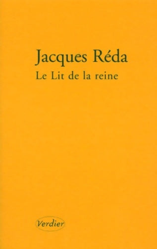 Livrenpoche : Le Lit de la reine - Jacques Réda - Livre