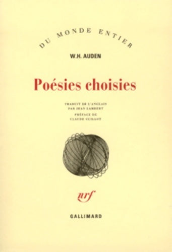 Livrenpoche : Poésies choisies - Wystan Auden - Livre