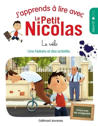 Livrenpoche : J'APPRENDS A LIRE AVEC LE PETIT Nicolas - 3 LE VELO - Marjorie Demaria - Livre