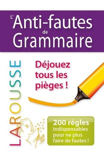 Livrenpoche : Anti-fautes de grammaire - Collectif - Livre