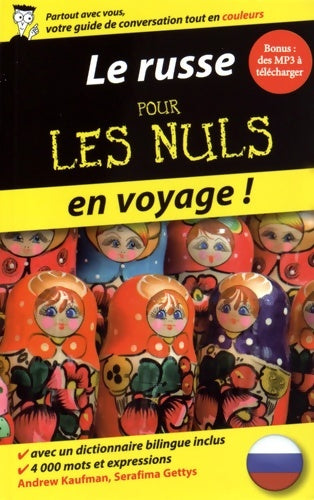 Livrenpoche : Le russe pour les Nuls en voyage - Andrew Kaufman - Livre