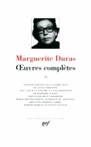 Livrenpoche : Oeuvres complètes tome II - Marguerite Duras - Livre