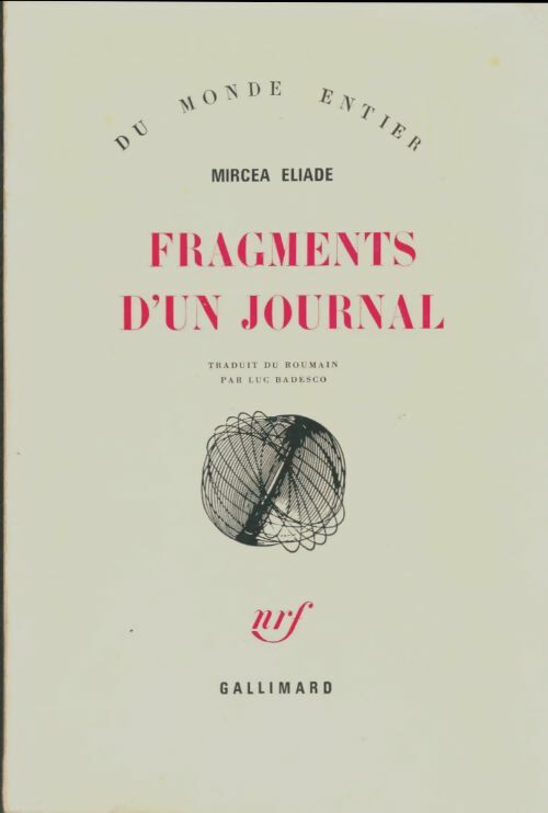 Livrenpoche : Fragments d'un journal - Mircea Eliade - Livre