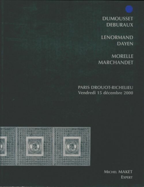 Livrenpoche : Vente Paris Drouot-Richelieu 15 décembre 2000 - Collectif - Livre