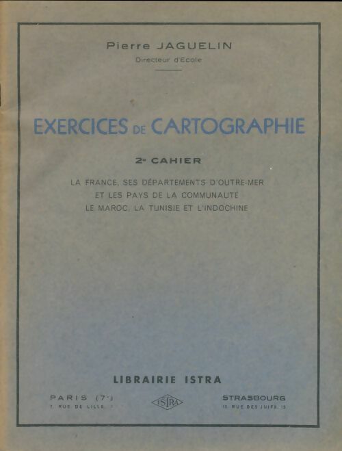 Livrenpoche : Exercices de cartographie 2e cahier - Pierre Jaguelin - Livre